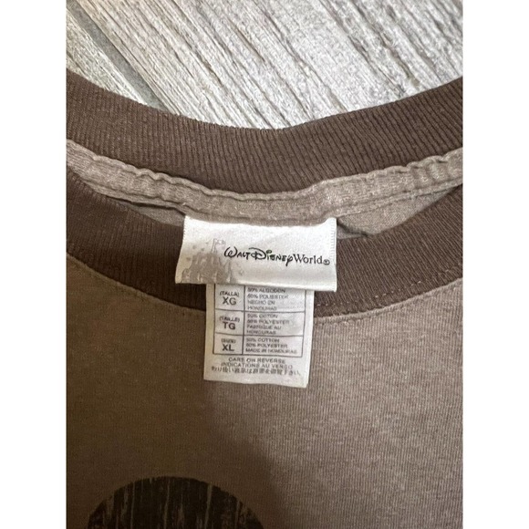 Vintage/Retro Style Walt Disney World Parks Mickey Mouse T-Shirt Size XL - Picture 3 of 3